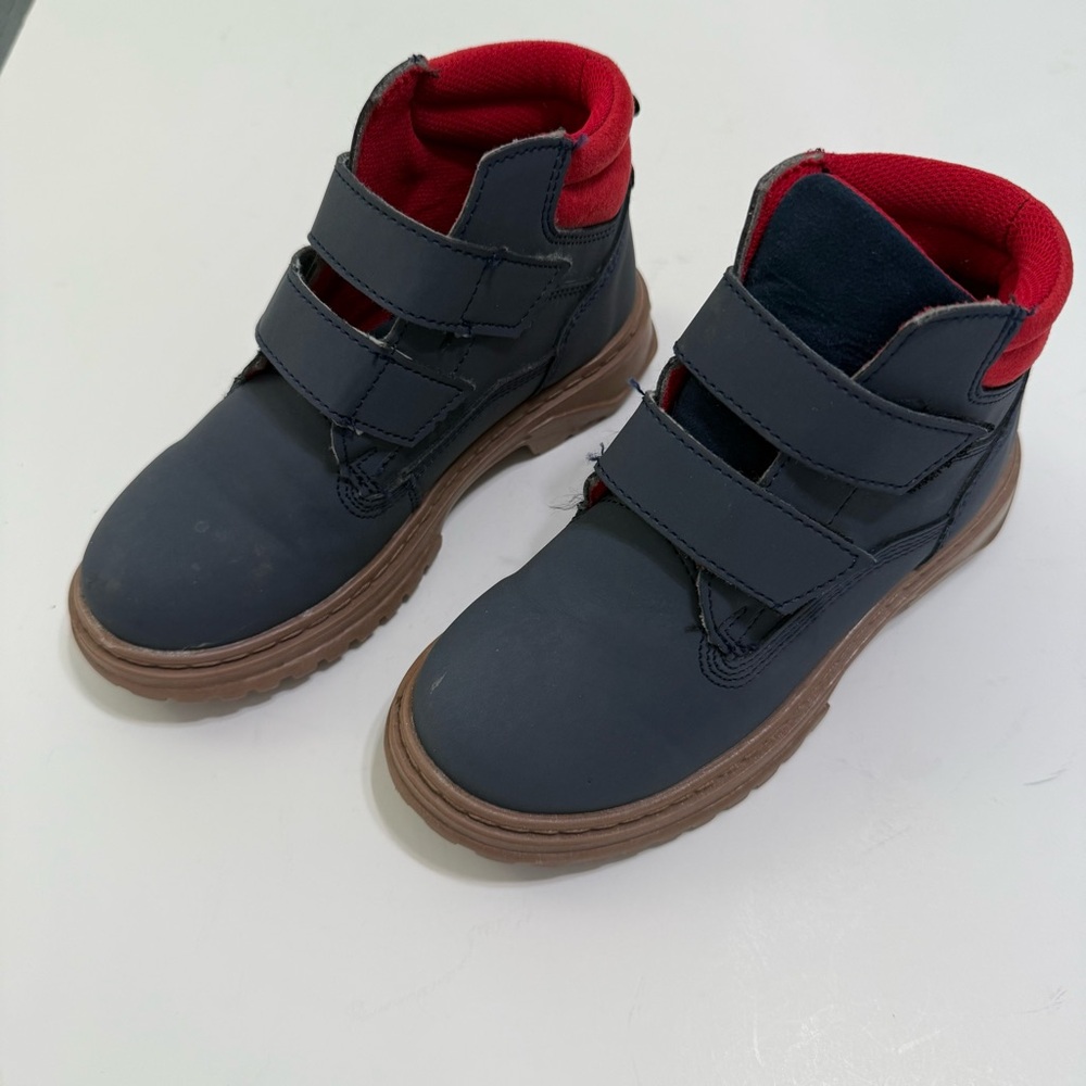 Ferrato Outdoor Children's Navy and Red High-Top Boots